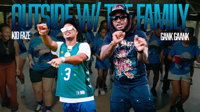 Kid Faze "Outside w/The Family (feat. Gank Gaank)" 🎥 [Official Video]